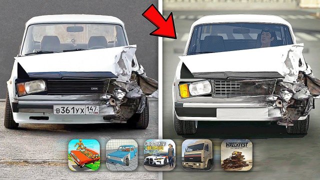 СРАВНИЛ ПОВРЕЖДЕНИЯ В МОБИЛЬНЫХ ИГРАХ *с реальной жизнью*