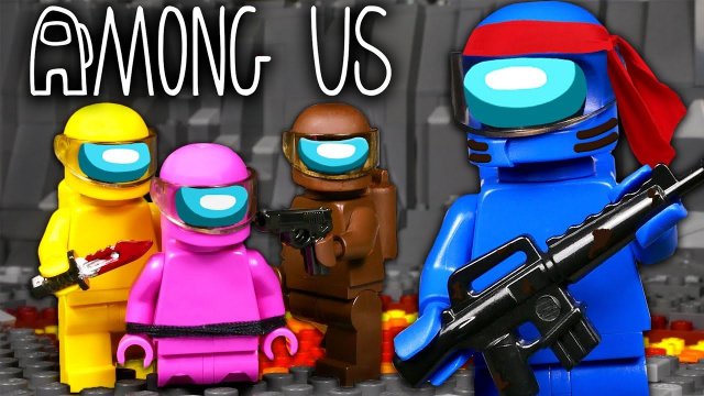 LEGO Мультфильм Among Us 5 - ФИНАЛ / Предатель среди нас / Stop Motion, Animation
