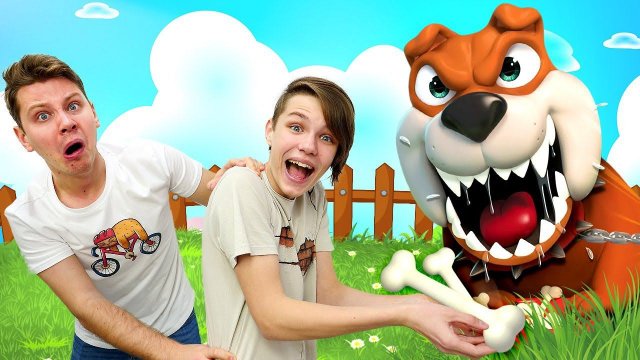 Состязание в настольные игры для мальчиков: Игровой набор ЗЛОЙ СОБАКЕН! Крутые детские игрушки
