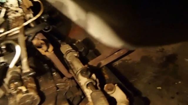 Снятие двигателя с автомобиля Ока с рамой