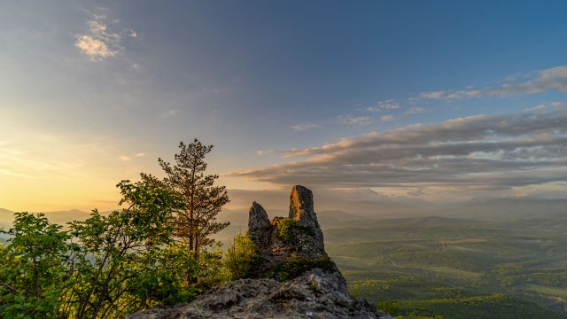 Адыгея. Горы. Таймлапс. Adygea. Mountains. Timelapse.