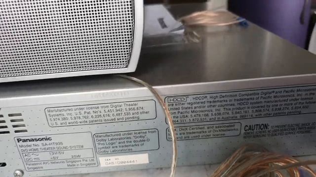 Panasonic SA-HT935, super audio systems!№474