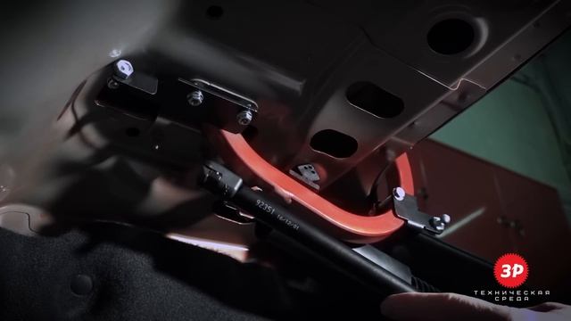 Газовые упоры для багажника Лады Весты