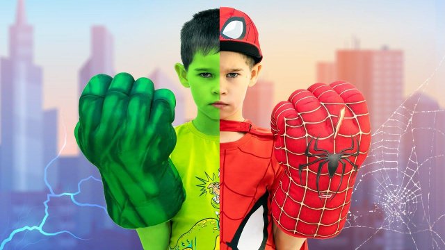 SUPERHERO kid in REAL LIFE. (Parody)