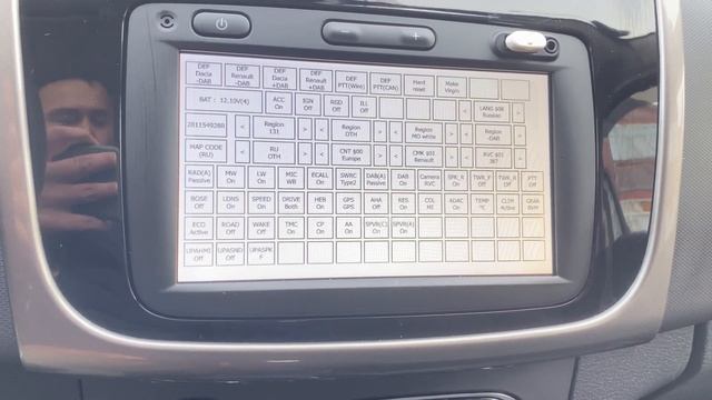 Renault Sandero Stepway активация скрытых функций Media  Nav 1.0.15.0