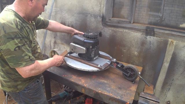 ГАЗОНОКОСИЛКА своими руками.