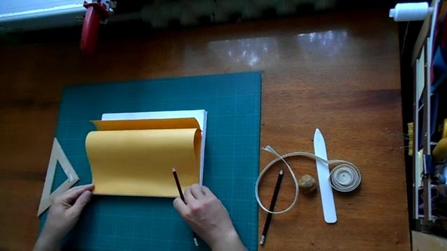 Изготовление книги формата А4: часть 1