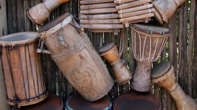 Африканские боевые барабаны. Крутая музыка для тренировок.
