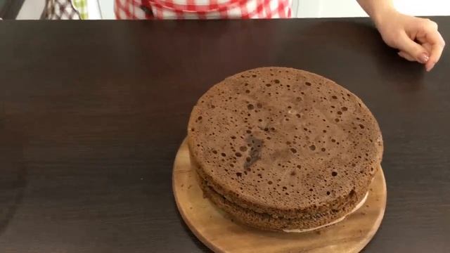 Торт Прага по ГОСТу Chocolate Cake Prague