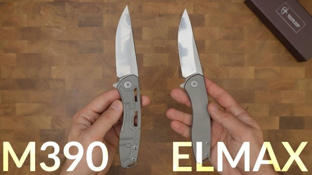 Выбор стали для ножа. Elmax или M390.
