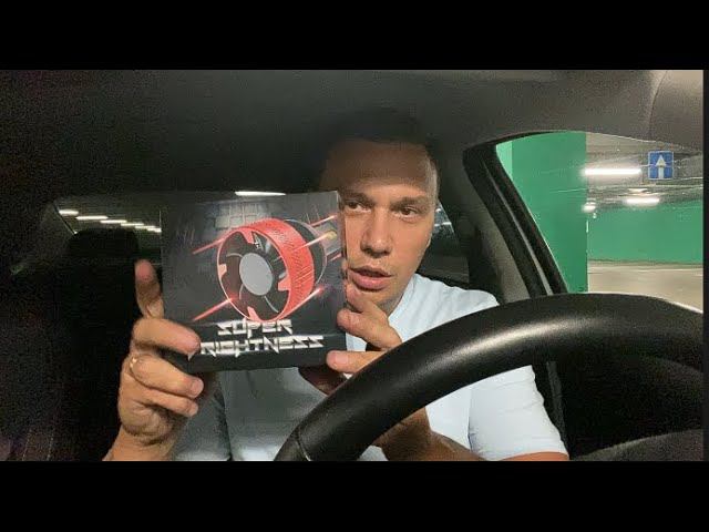 Замена лампы ближнего света на KIA Cerato Светодиодные лампы LED F5 с Aliexpress