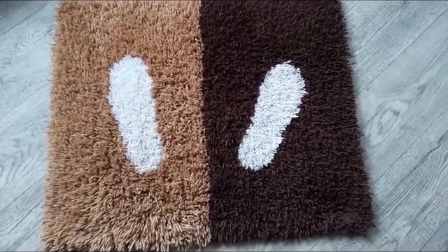 DIY. Коврик на резиновой основе своими руками
