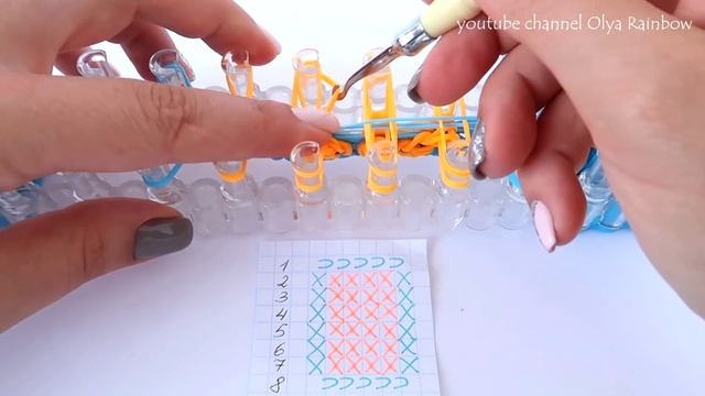 КНИГА из резинок на станке от подписчика Сергея Комарова | Book Rainbow loom bands