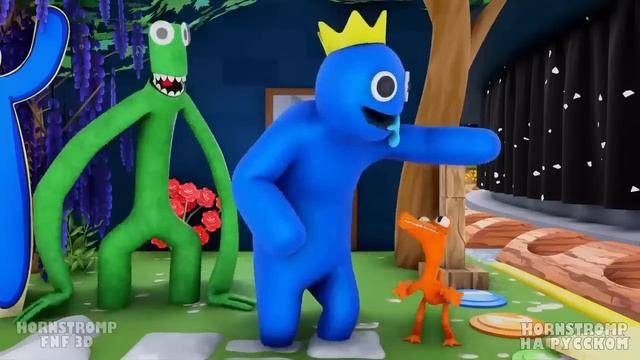 РАДУЖНЫЕ ДРУЗЬЯ - БОРЬБА ЗА ЖИЗНЬ! | Poppy Playtime/Rainbow Friends - Анимации на русском
