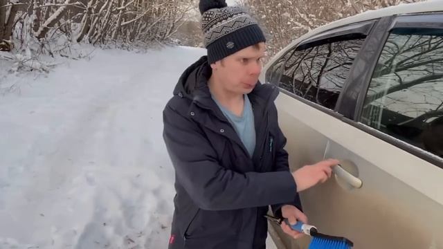 Лайфхак, как не нужно греть машину.