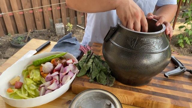 Баранина в афганском казане! Мясо по-Афгански. Афганская тушенка.