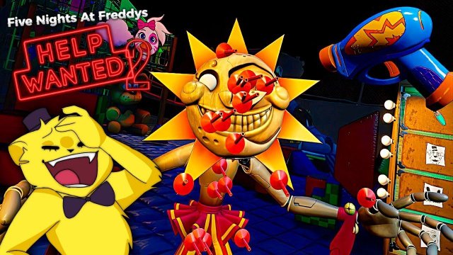 Угораю над Сандропом в Детсаде FNAF Help Wanted 2