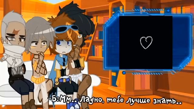 Реакция Тринадцать Огней на Лололошку  || Колаб ||