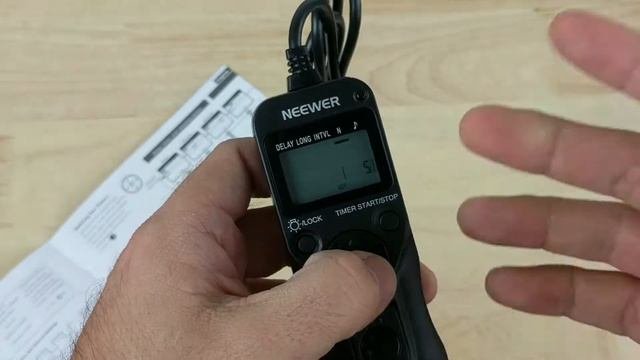 Neewer Timer Remote (Intervalometer) for Canon Cameras - Functionality & Review
