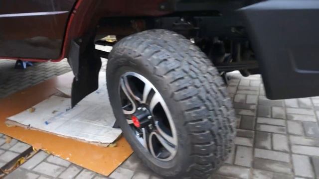 Установка гибридного переднего моста на ШРУСах на Соболь 4х4