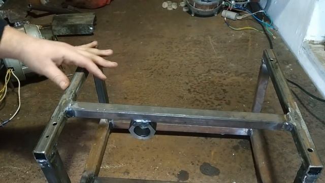 Циркулярная пила своими руками из двигателя от стиралки (Часть 1) Circular saw from washing machin