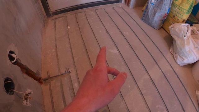 Как очень просто рассчитать шаг укладки тёплого пола. Нагревательный кабель.
