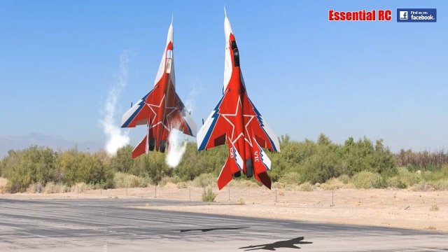 Истребитель Миг 29 - вертикальный взлет