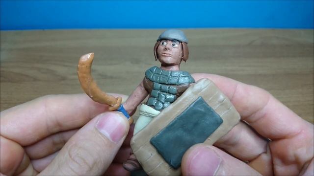 ИСТОРИЯ ИЗ ПЛАСТИЛИНА - ЛЕПИМ ВОИНОВ ЕГИПТА