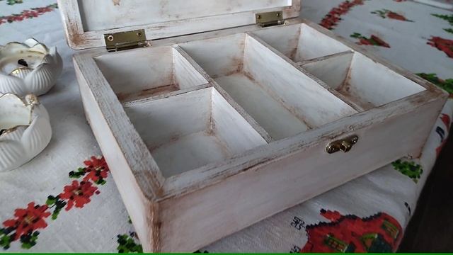 Винтажный рождественский ларец.mp4