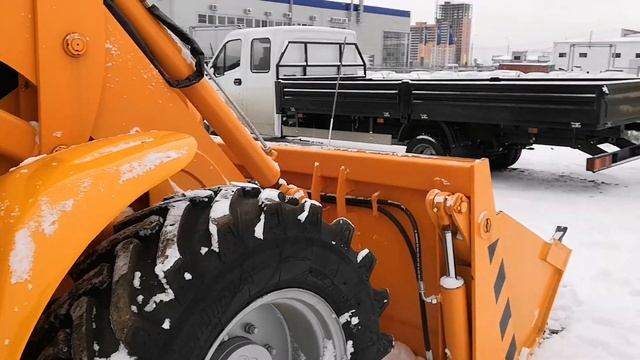 Первый обзор Экскаватора погрузчика Амкодор 732.