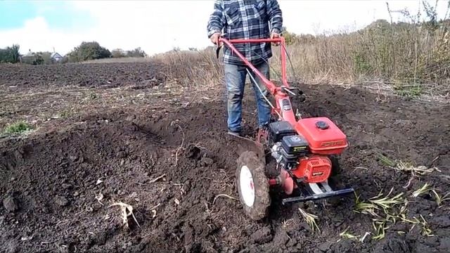 Плуг для мотоблока. Выравнивание участка