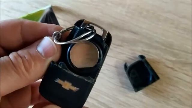 Замена батарейки в брелке Chevrolet Aveo T300