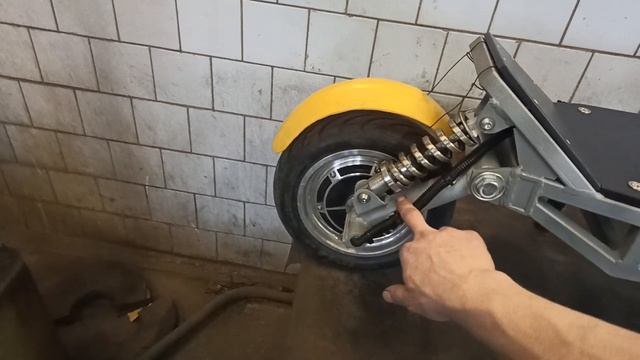 Электросамокат Serow, из гироскутера, своими руками.(Подробная часть.)