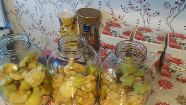 Готовлю яблочный компот на зиму. Легкий рецепт без стерилизации.