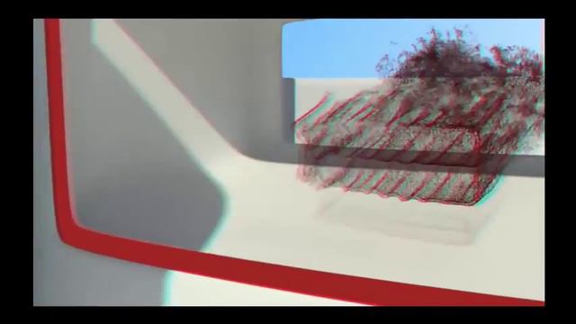 Анаглиф 3D видео Шикарный видео ролик от Vodafone Анаглифные очки red cyan