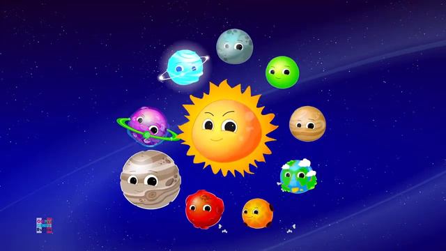 Песни планет образовательная рифма солнечная система для детей Planets Song Learn Planets