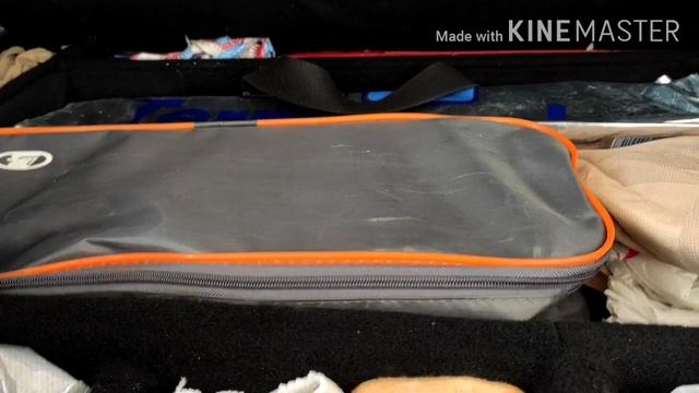 Органайзер в багажник Kia Rio X-Line своими руками