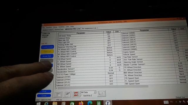 Land Cruiser Prado 120 2008. Загорелись лампы неисправности ABS, TRC, VSC. Заметки.