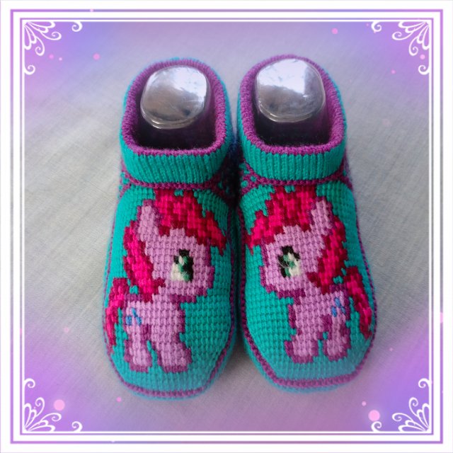 1 часть мастер-класса следочков на ребёнка 5-6 лет "Милая пони"