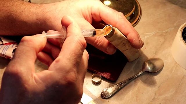рукоять ножа из карельской берёзы. нож в домашних условиях. нож своими руками.