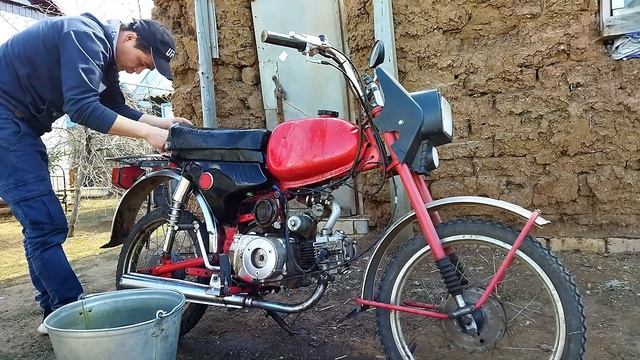 мопед карпаты с двигателем от альфы