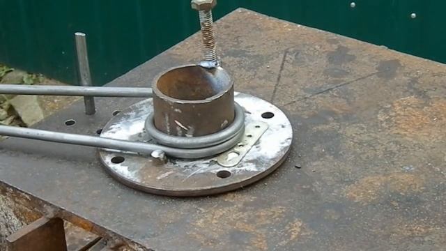 Изготовление пружин проходного капкана КП - 250
