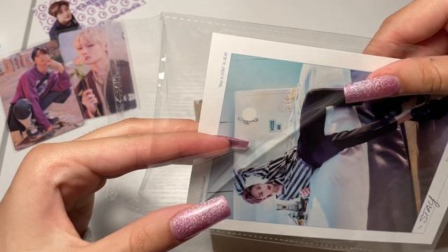 распаковка карт к~поп ???#kpop #unboxing #карты