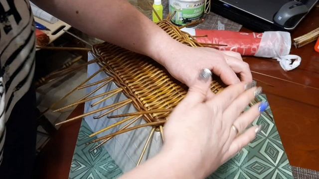 МК! Прямоугольная корзина.