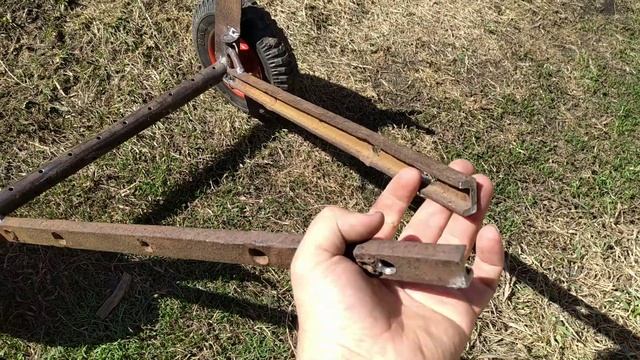 Приспособление для транспортировки мотокультиватора.