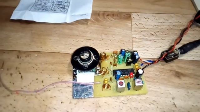FM приёмник на CD8127(TA8127)