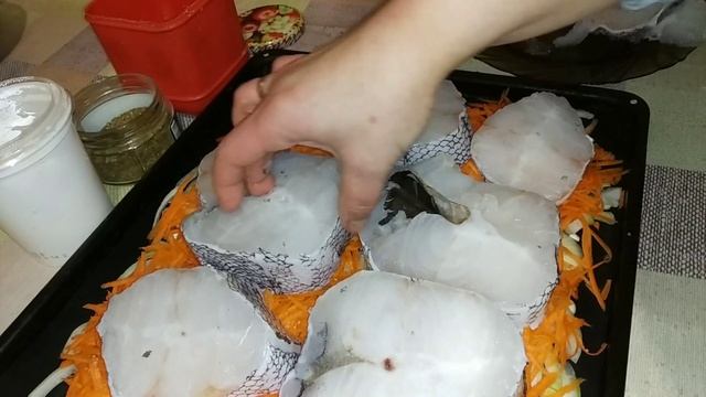 Макрурус на овощной подушке! Нежнейшая рыбка с необычным вкусом!