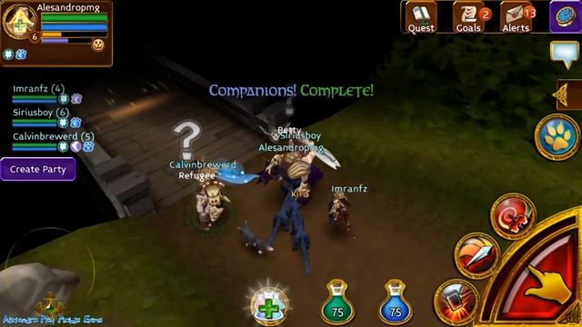 Arcane Legends MMO-Action RPG #1 Gameplay Прохождение Android/iOS Обзор начало игры за Воина