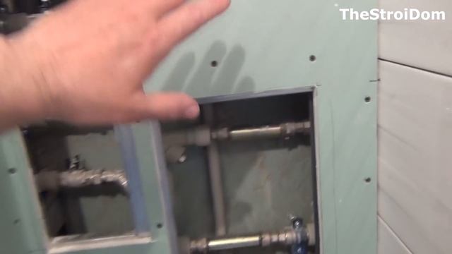 █ КАК ЗАКРЫТЬ ТРУБЫ В ТУАЛЕТЕ / Короб в туалете / restroom