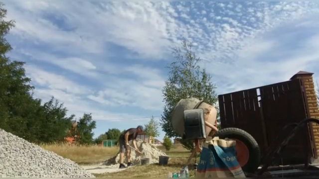 Как сделать бетон своими руками. Фиброволокно (фибра). Пропорции.